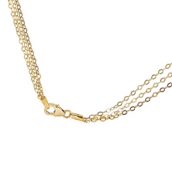 Necklace collection Baroque, LAETITIA, Diamonds, Pearl, 18K Gold | Photo 1
